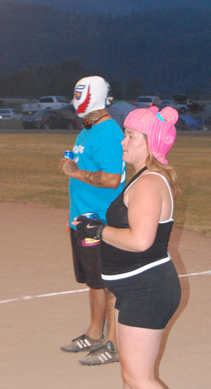 If these odd pieces of head gear are anything to go by this year's costumes are bound to be strange. David F. Rooney photo