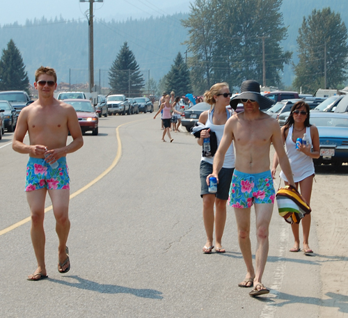 These trunks certainly stood out in the crowd. David F. Rooney photo