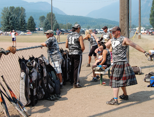 Say! That's a nice skirt. David F. Rooney photo