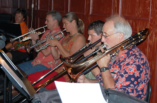 The Swing Monkeys filled the Last Drop Pub with the rich sound of the Swing Era greats. David F. Rooney photo