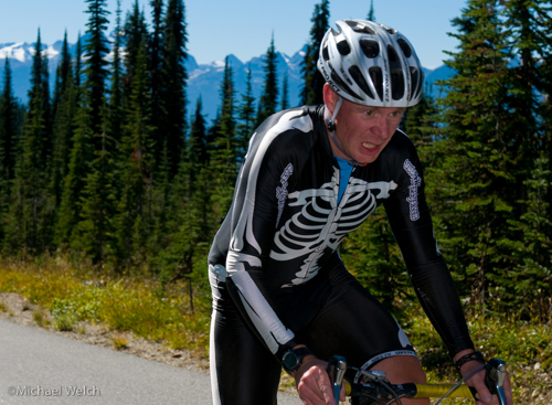 Twenty-seven kilometres will make you strain. Photo courtesy of Michael Welch Photography