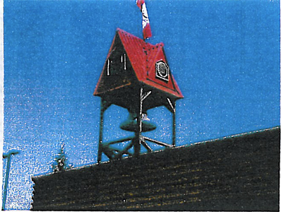 The proposed fire fighter memorial will be a bell similar to this one, which once graced the tower at City Hall when it was a Fire Hall many years ago. Image courtesy of the City of Revelstoke