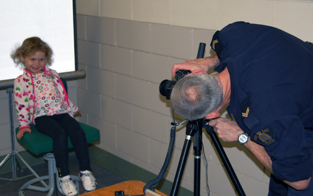 And then there was a photo shoot by Cpl. Doug Morris. David F. Rooney photo