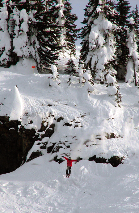 Revelstoke resident Joey Smallwood also on 'Lewy'.  Smallwood finished 31st, missing the cut by three spots. Karen McColl photo 