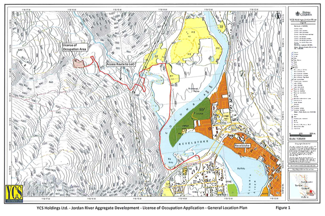 Here’s what we really, really need: yet another gravel pit in our backyard. This time, though, it’s just outside the City’s boundaries off Westside Road near the Jordan River and, of course, directly across from Columbia Park. Mmm! You can almost taste the dust. Image courtesy of Front Counter BC
