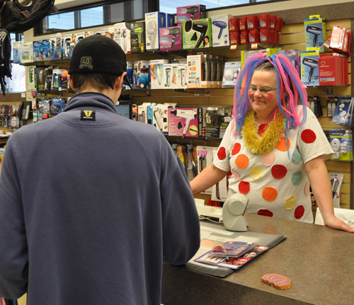 Checkout at Pharmasave was perfectly comical.  David F. Rooney photo
