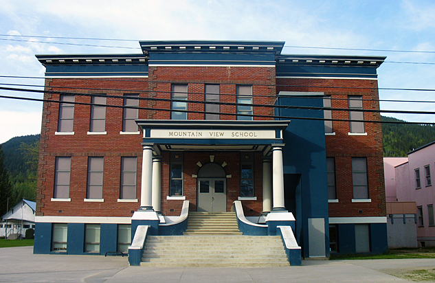 Revelstoke’s historic Mountain View School building has been sold and will become home to a high-end distillery and a new medical clinic. Photo courtesy of School District 19