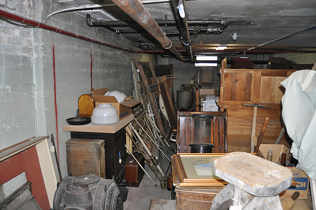 Here's another part of one of the old storage rooms. David F. Rooney photo 