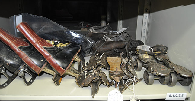 Did you ever have skates like these?  David F. Rooney photo