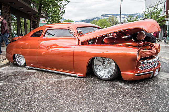 This orange “Lead Sled” looked like a 40s' gangster’s wet dream. Jason Portras photo