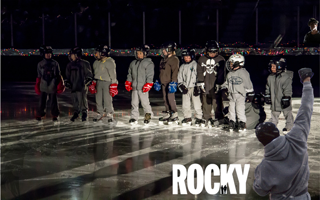 Sheri’s performance was followed up by a group of pre-power skaters undertaking the theme of Rocky, spurred on by the boxing anthem Eye Of The Tiger.  Jason Portras photo  
