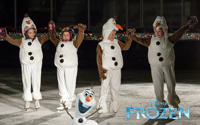 The next movie theme was the ever-popular-with-kids, Frozen, featuring a group of mini-Olafs. Jason Portras photo