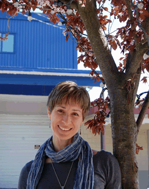 Most people know Krista Cadieux as the vivacious and hard-working proprietor of the Sangha Bean Café. That’s a pretty accurate description of her but, lately, she is considering a complete change of direction. Krista may be about to become Revelstoke’s Doula of Death. David F. Rooney photo 