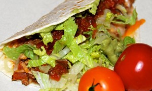 Use packaged taco mix for a really easy simple supper.