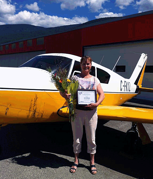 NELSON — Judy Goodman, executive director of the Revelstoke Chamber of Commerce, was flying high after winning one of four 2015 Influential Kootenay Women in Business Awards in Nelson on Friday. She attended the event with Josee Zimanyi and local lawyer Connie Brothers . "She did not know she was a recipient until they announced it," Brothers told The Current. For her part Goodman said she was honoured to be nominated along side Connie Brothers and Josee Zimanyi. "Such a treat to fly over Revy enroute to Nelson with Brian Lecompte to attend the luncheon with so many successful Kootenay Women in business," Goodman said. "Feeling blessed!" Connie Brothers photo 