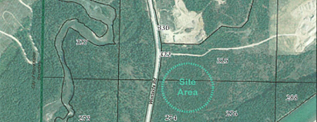 City Council has postponed a decision on a proposal to develop yet another gravel pit along Westside Road across the river from Columbia Park. Councillors voted unanimously on Tuesday, August 11, to refer the proposal to municipal staff for further study of the environmental — and, possibly, health — consequences of another pit likely to blow crystalline silica dust into city neighbourhoods. Map courtesy of the City of Revelstoke