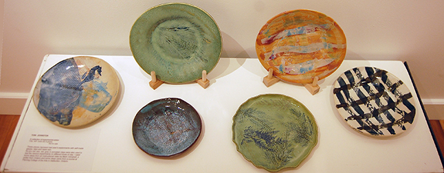 Experimental Plates Toni Johnston Ceramic