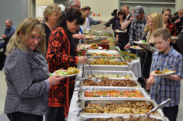 The dishes ranged from a fabulous Big Game Jambalaya to Moose Lasagna. David F. Rooney photo