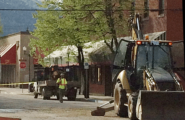 The City of Revelstoke celebrated Earth Day in its own inimitable style by cutting down a tree on First Street West. The City has no problem cutting down elements of our urban forest, sometimes without even letting people know when it does so. But this particular decision to drop a tree seems a tad ill considered given that it happened on Earth Day, which is supposed to be a celebration of the environment. Krista Cadieux photo