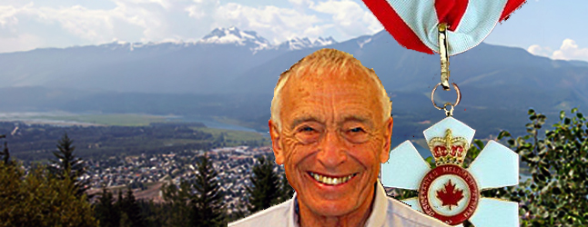 Geoff Battersby has been named a Member of the Order of Canada for his contributions as a physician and as a community, and political leader who has encouraged the development of civic, economic and social initiatives in our region. Revelstoke Current Adobe Photoshop illustration