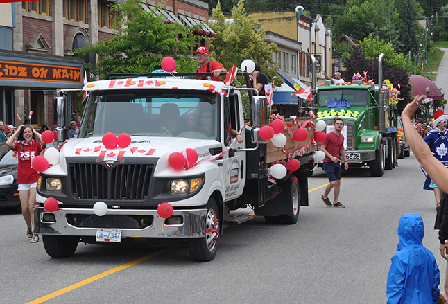 Here comes the RONA truck. David F. Rooney photo