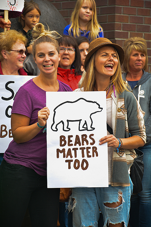 Bears lives matter! John Morrison photo