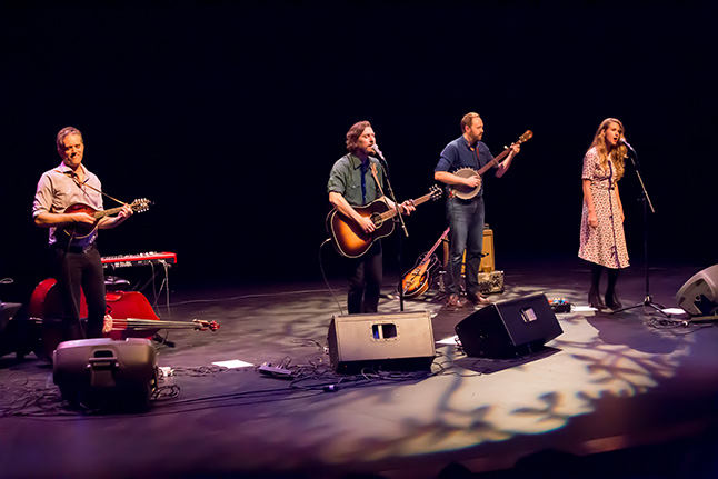 The Great Lake Swimmers & Megan blended perfectly together. Jason Portras photo