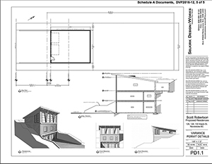 Only Mayor McKee had questions for senior staff regarding time allotted for Council's discussion of the application. Selkirk Design Works drawings courtesy of the City of Revelstoke